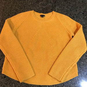 yellow sweater by Theory